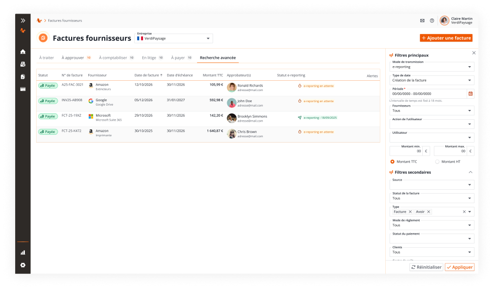N2F gestion budg&eacute;taire