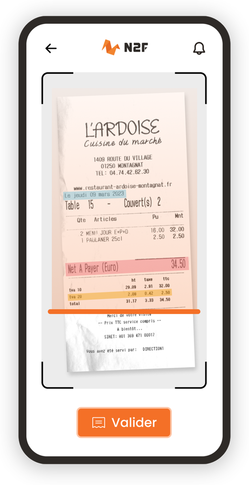 N2F mobile archivage